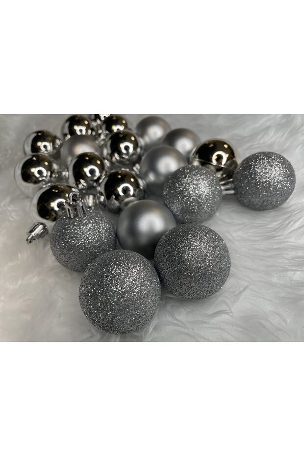 Коледна украса - Сребристо - 11