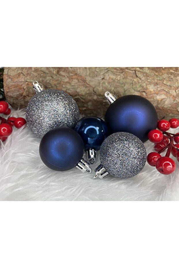 Коледна украса - Морскосиньо - 14