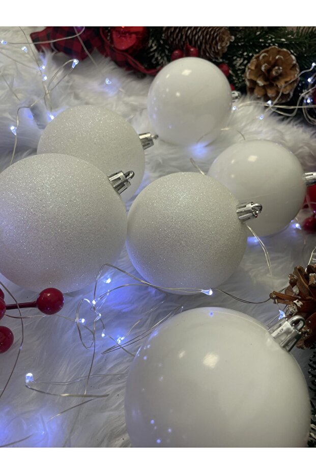 Коледна украса - Бяло - 18