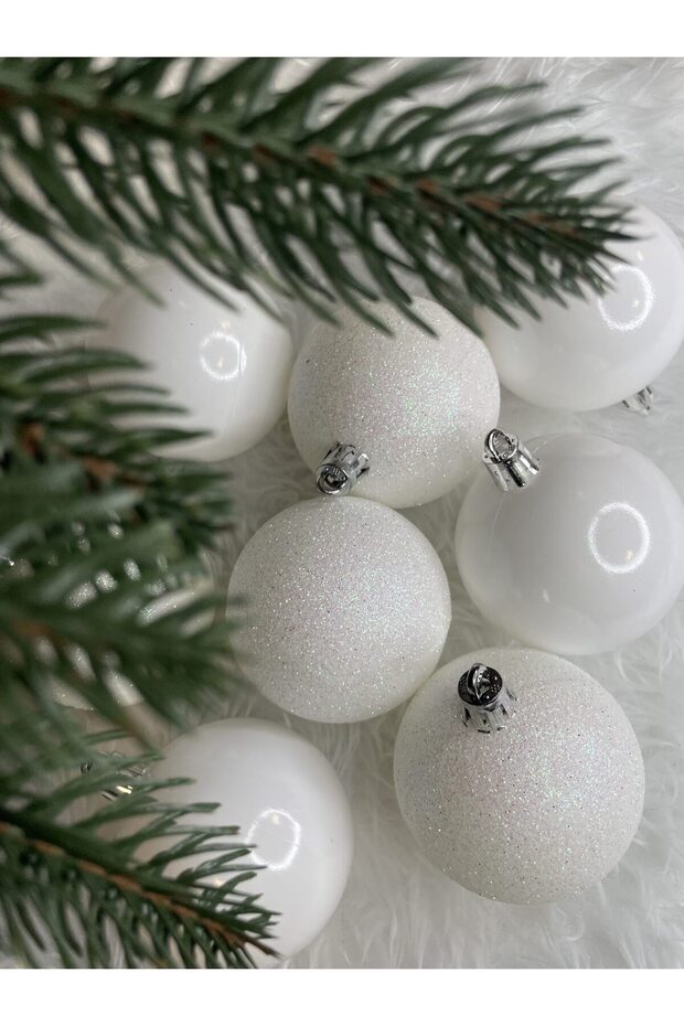 Коледна украса - Бяло - 20