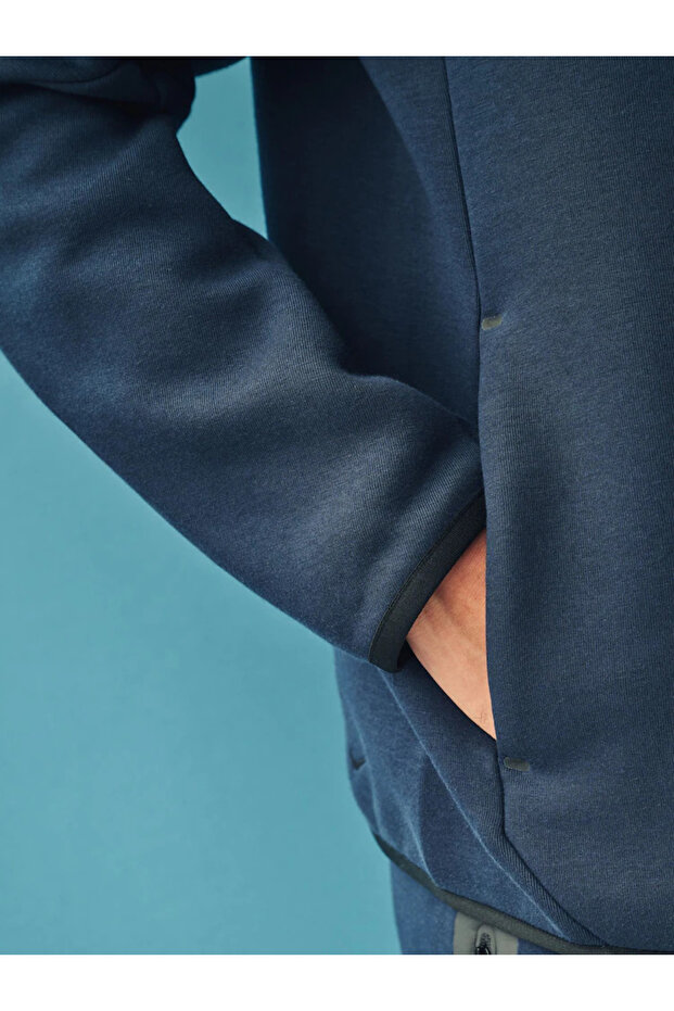 TECH FLEECE LACİVERT EŞOFMAN TAKIMI - 5