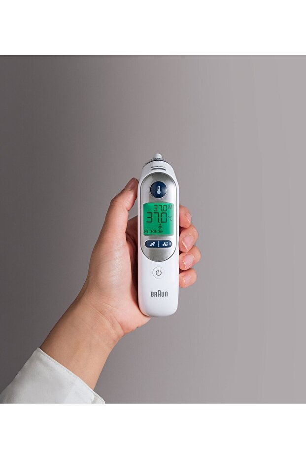 Braun ThermoScan 7+ Ear Thermometer with High Age Precision and Quiet Night Mode – Instant measurement and accurate results - 3