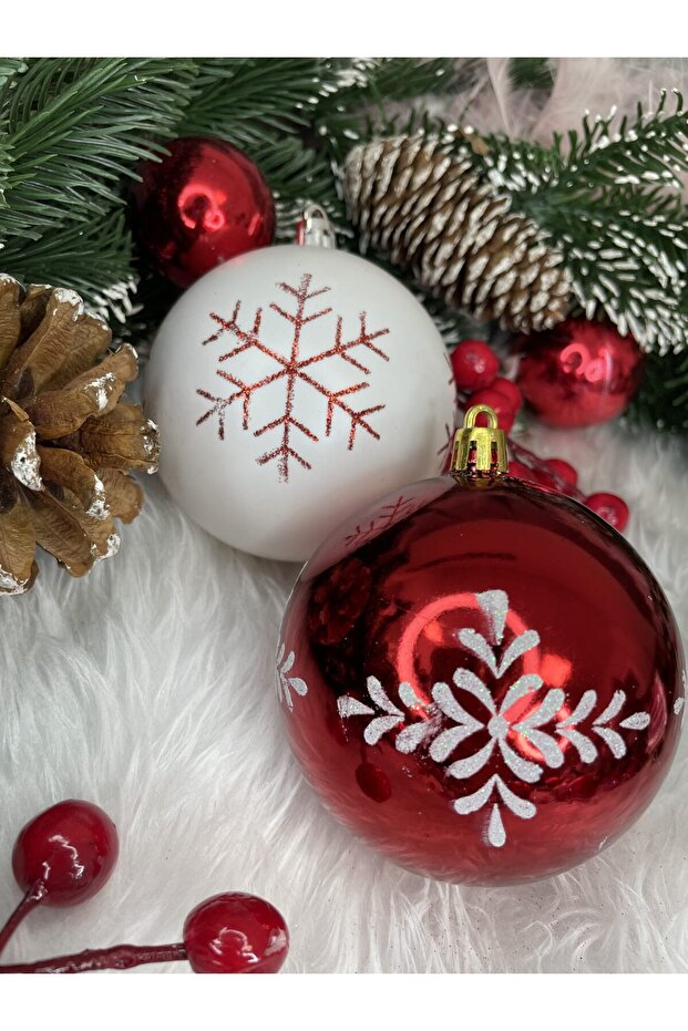 Коледна украса - Червено - 15