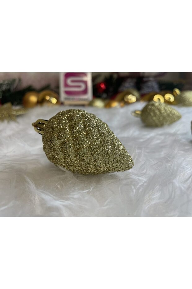 Коледна украса - Златисто - 18