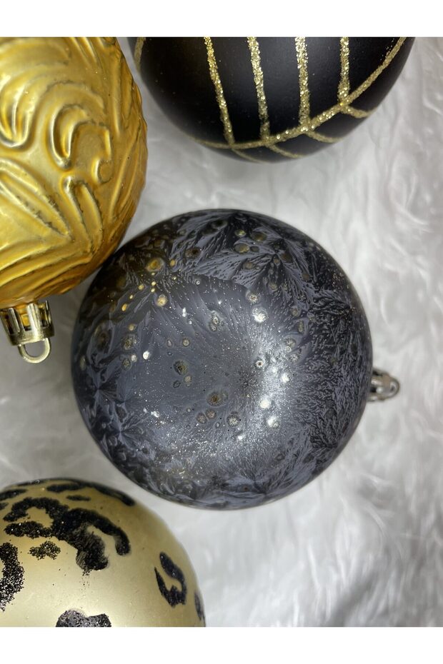 Коледна украса - Черно - 9