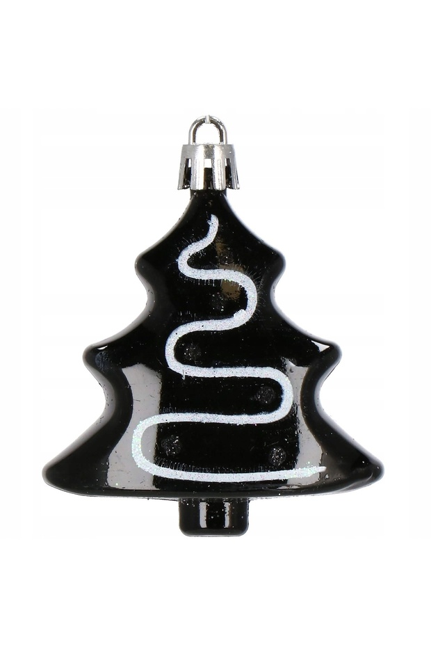 Коледна украса - Черно - 3