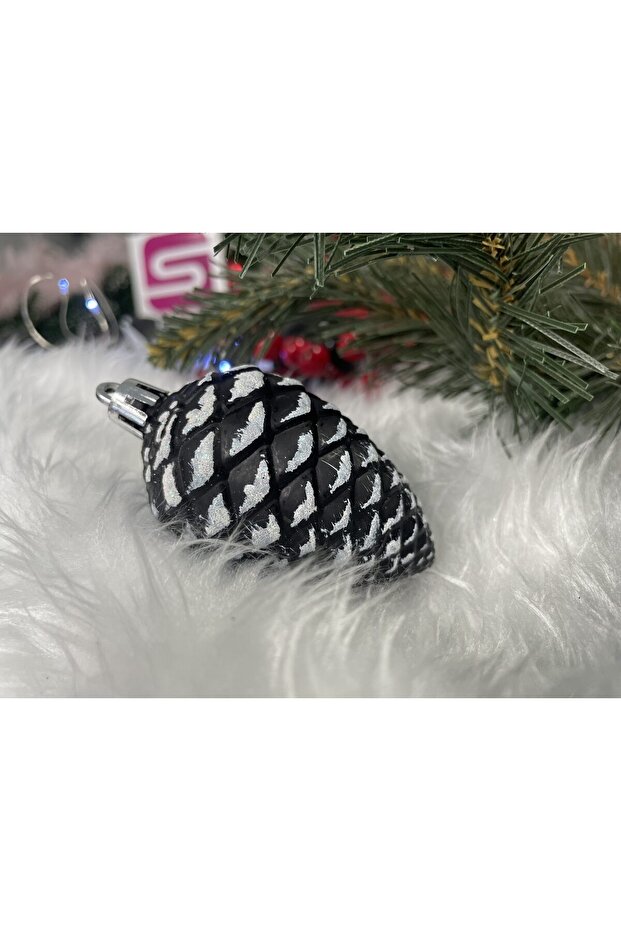 Коледна украса - Черно - 19