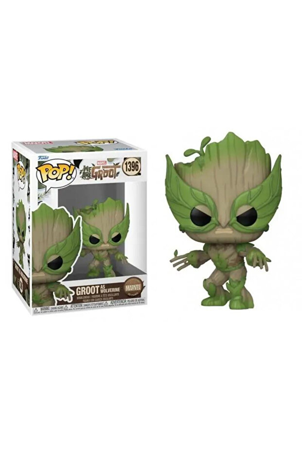 Pop Marvel Groot as Wolverine No: 1396 - 1