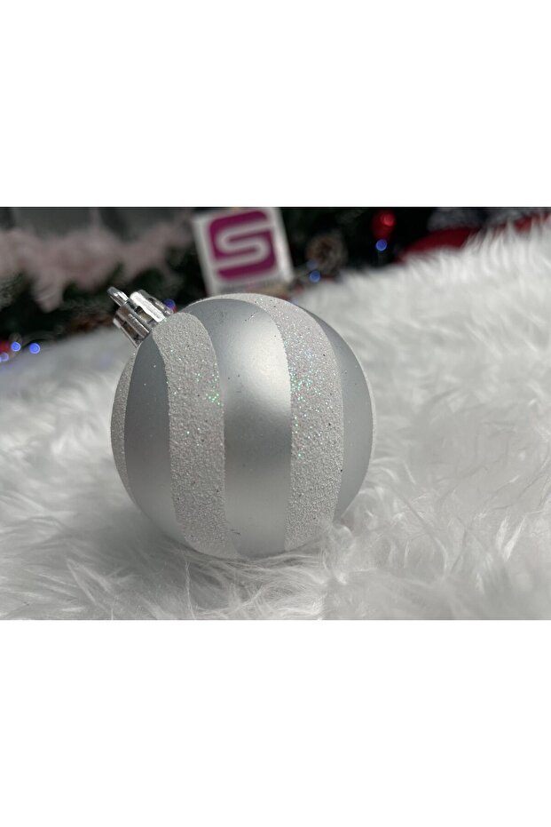 Коледна украса - Сребристо - 15