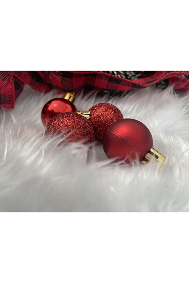 Коледна украса - Червено - 20