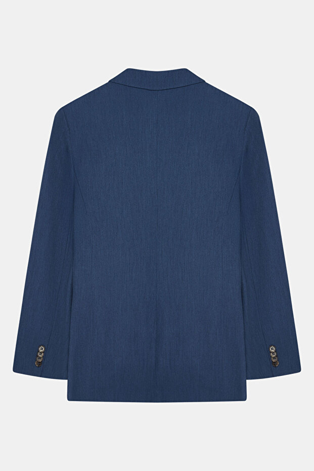 MAVİ KRUVAZE CEKET - 2