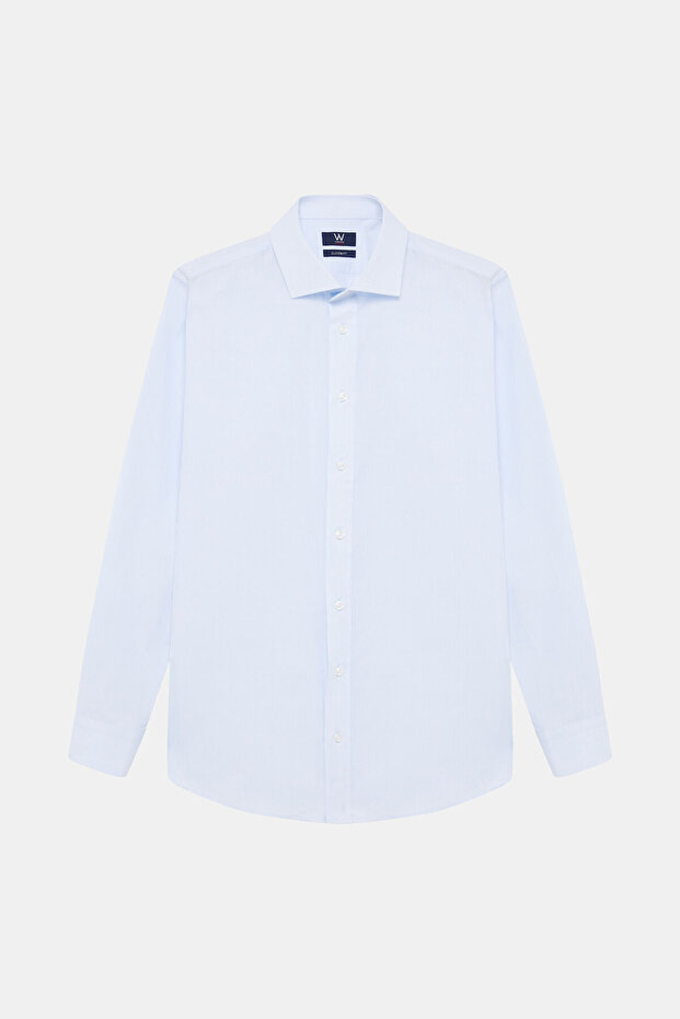 MAVİ UZUN KOLLU GÖMLEK - 2