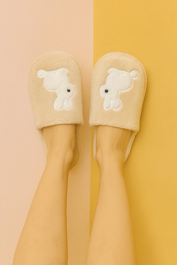 Lapino Rabbit Women's House Slippers Daily Comfortable Winter Slippers