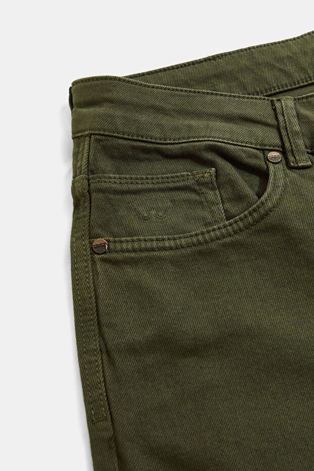 REGULAR YEŞİLJ EAN PANTOLON - 4