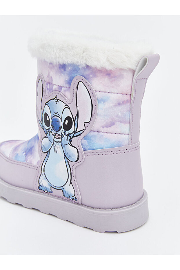 Stitch Nakışlı Kız Bebek Bot - 6