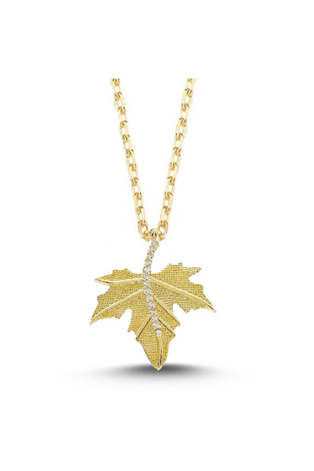 ÇINAR YAPRAĞI KOLYE - 1