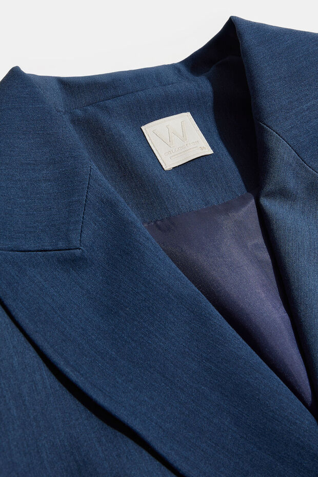 MAVİ KRUVAZE CEKET - 3