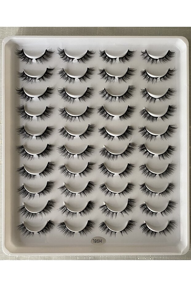 TAKMA KİRPİK 40 ÇİFT YARIM - 1