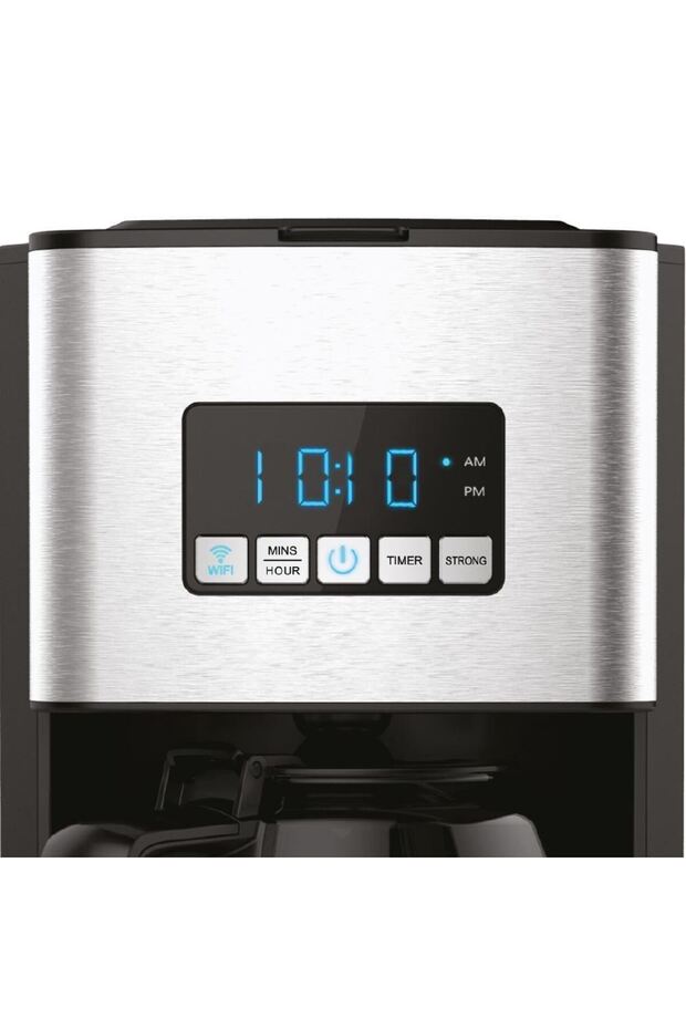 Digital coffee maker with programming function HB3755, 1200 W, 1.8 l, Wifi, LED, protection system - 2