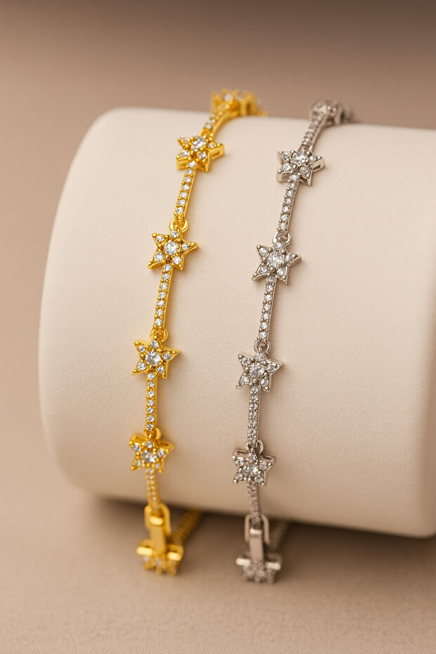 Çelik Yıldız Bileklik - 1