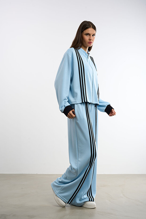 Şeritli Eşofman Takımı - 3