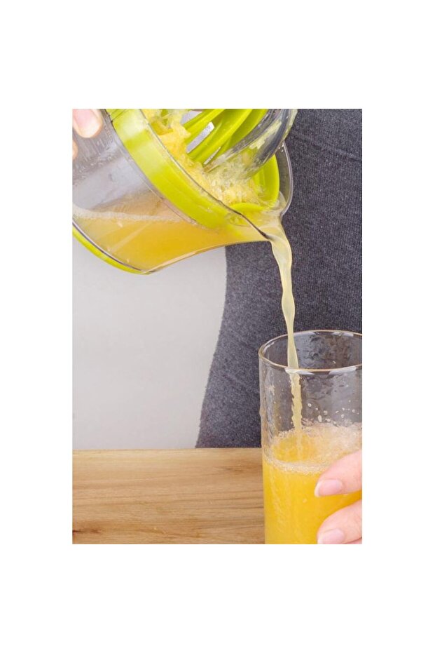 Manual Juicer Multi Juicer 4 in 1, easy to use and clean, 470 ml, green, - 2