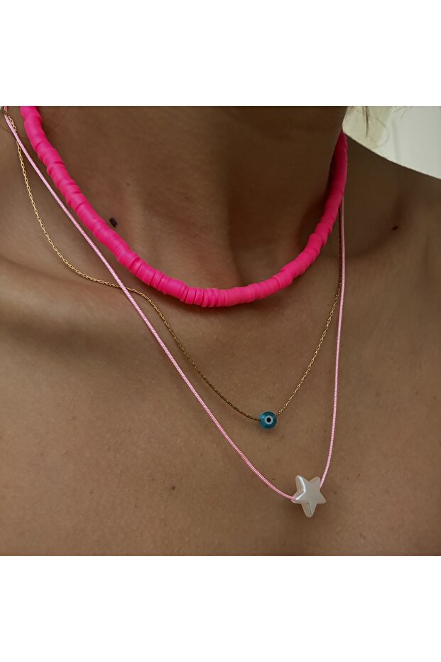 Fimo Kolye 3’lü Set Kombini - 1