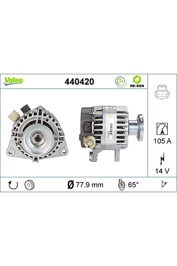 Generator / Alternator Ford C-Max/Focus 2 2004-2012 - 2