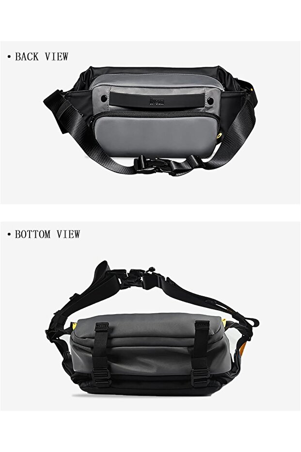 DIRAG LED display shoulder bag, Pixel Chest Pack with Led Display, Bluetooth and Programmable, Multi - 7