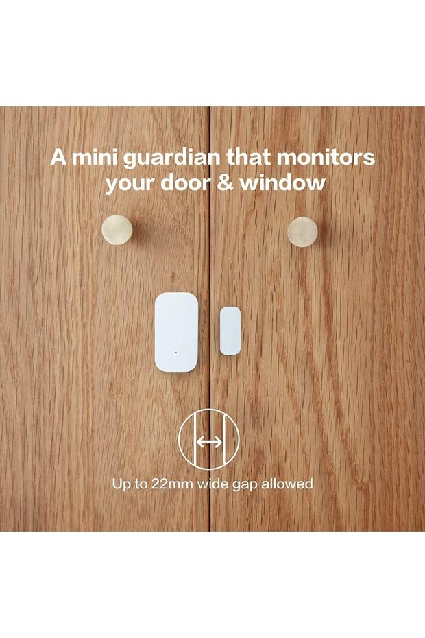 Door and Window Sensor 3-Pack, Requires HUB, Zigbee Connection, Mini Wireless Contact Se - 4