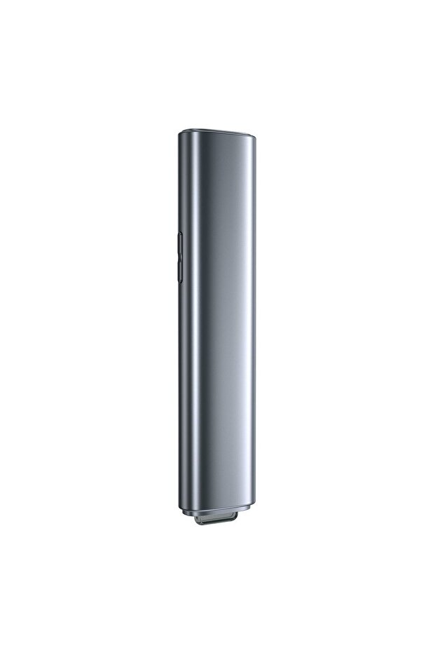 Laser Pointer PC Presentation Remote Control with Built-in Battery Orange Dot Gray - 3