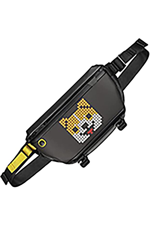 DIRAG LED display shoulder bag, Pixel Chest Pack with Led Display, Bluetooth and Programmable, Multi - 1