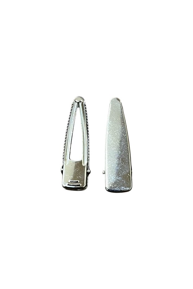 2 Pieces Epoxy Clasp Attachment Nickel Plated 7.5 cm Pointed Epoxy Clasp Attachment - 1