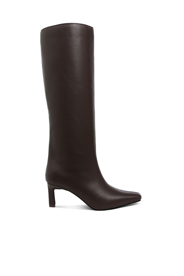 Women Kitten Heel Long Boots