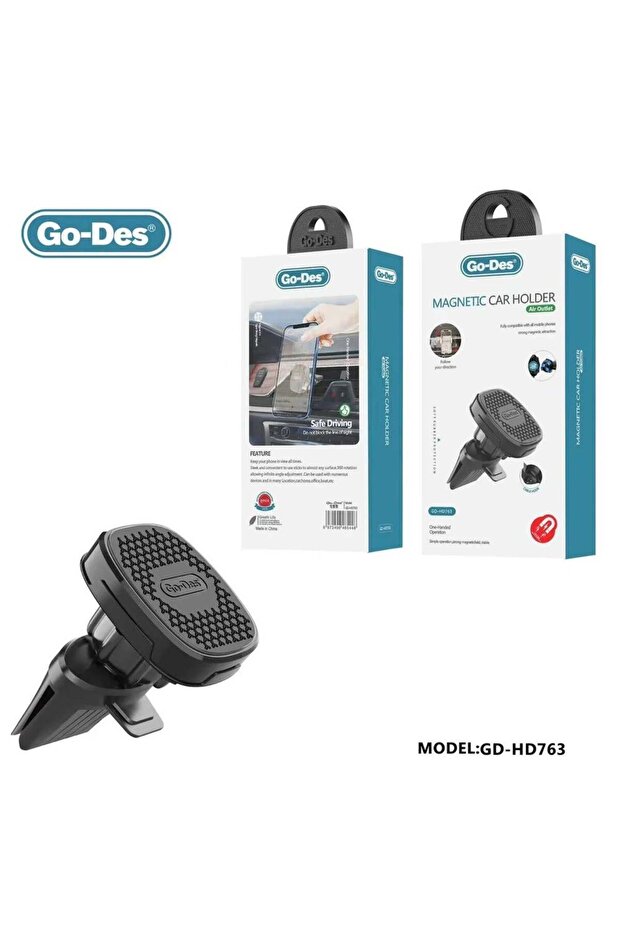 Magnetic Car Phone Holder Stand HD-763