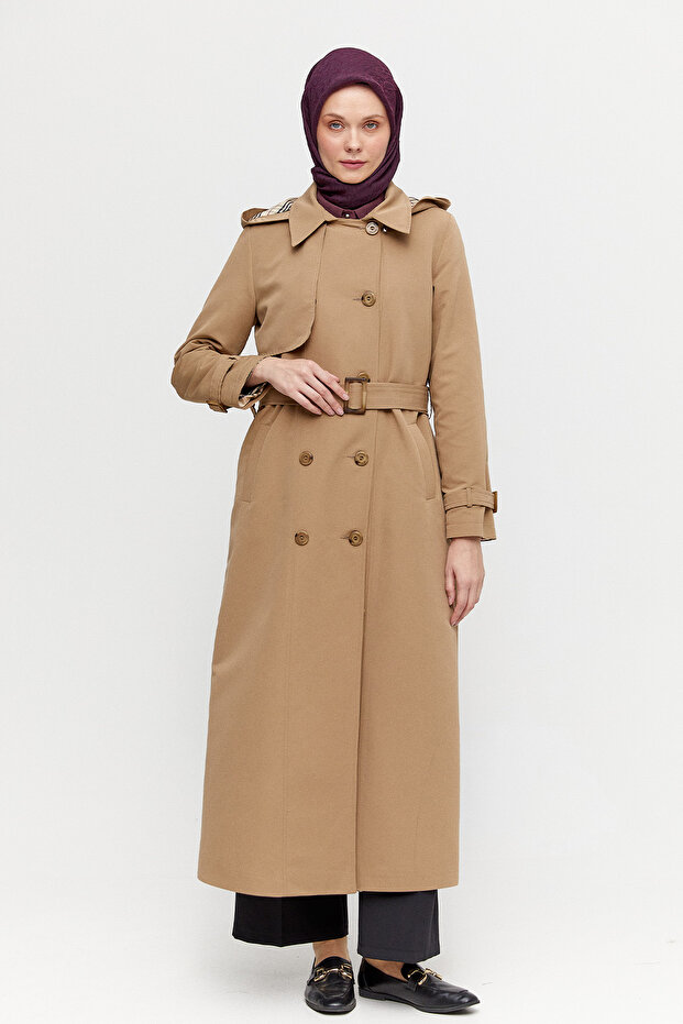 Çıkarılabilir Kapüşonlu Kruvaze Kap - 1