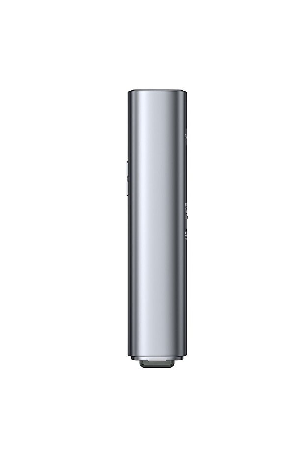 Laser Pointer PC Presentation Remote Control with Built-in Battery Orange Dot Gray - 2