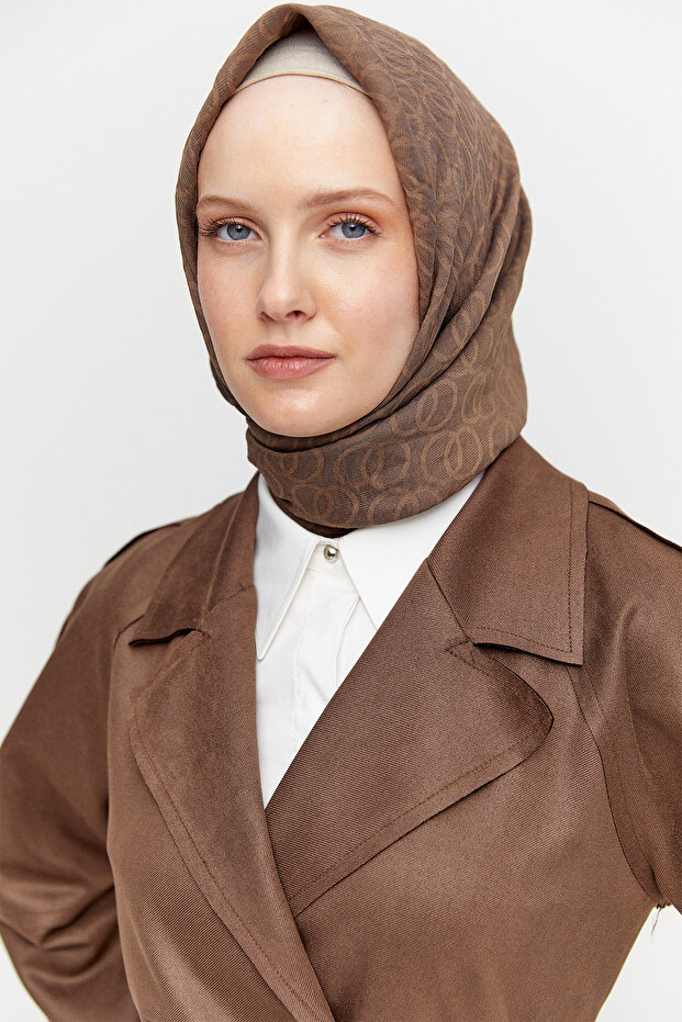 Süet Görünümlü Kruvaze Ceket - 5