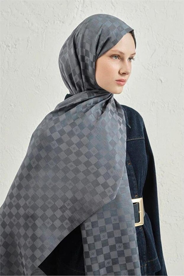 İPEK MONOGRAM ŞAL 19 - 2
