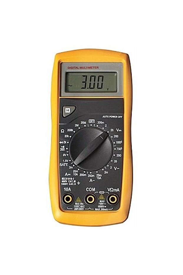 Digital Multimeter with Probe and VAT Function CAT III 600 V - 2