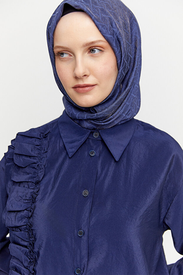 Volanlı Paraşü Tunik - 4