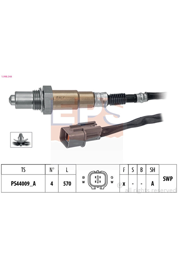 Lambda probe Hyundai Creta/I10 2 - 1
