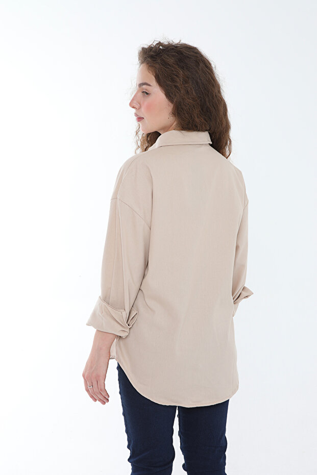 Classic Gabardine Shirt Model Code:315 - 2