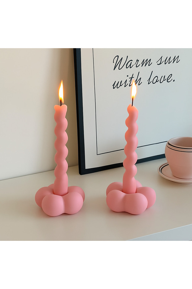 Papatya Mumluk & Şamdan - 1