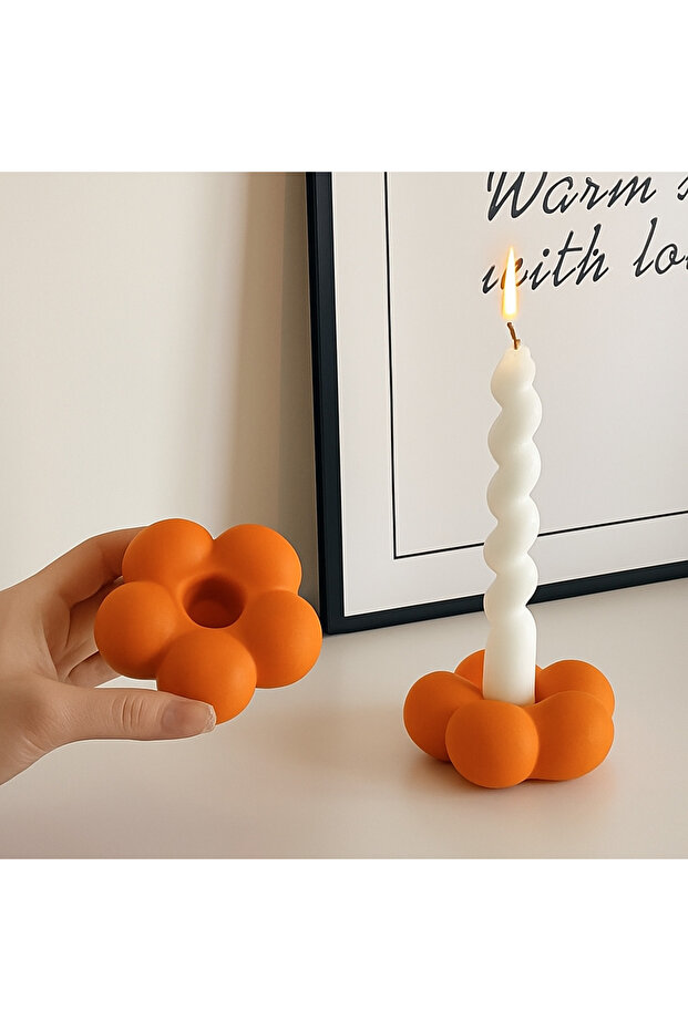 Papatya Mumluk & Şamdan - 1