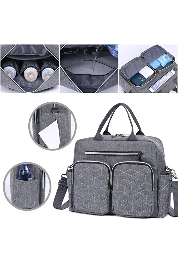 Geanta multifunctionala pentru mamici - 2