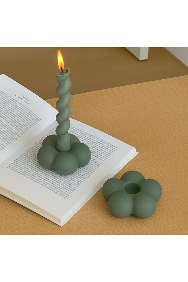 Papatya Şamdan & Mumluk - 2