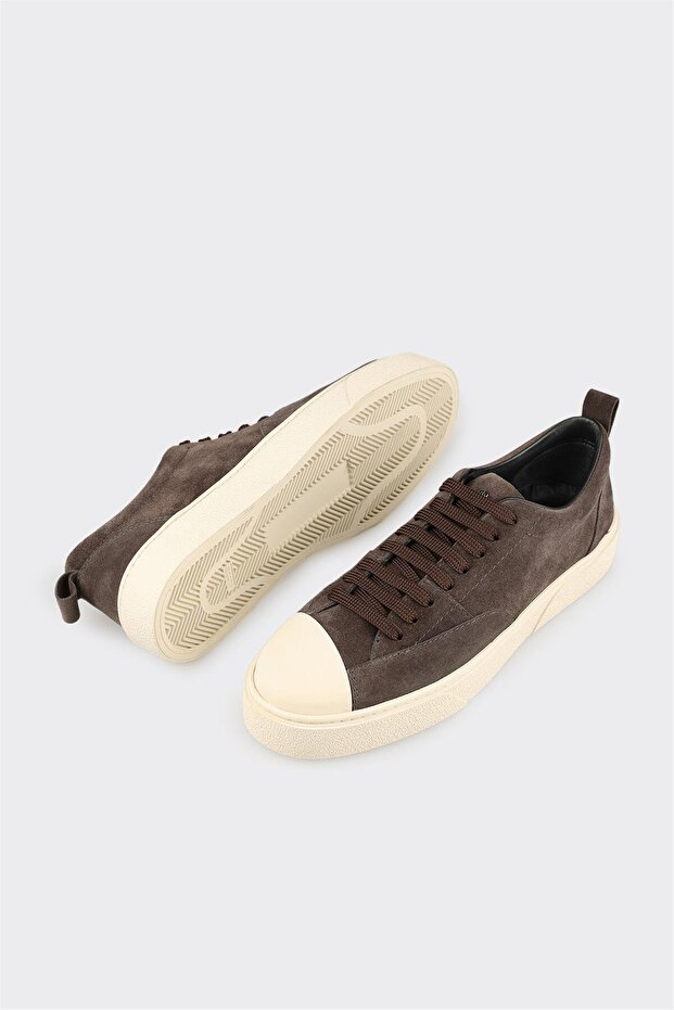 Antrasit Deri Erkek Günlük Ayakkabı - 3