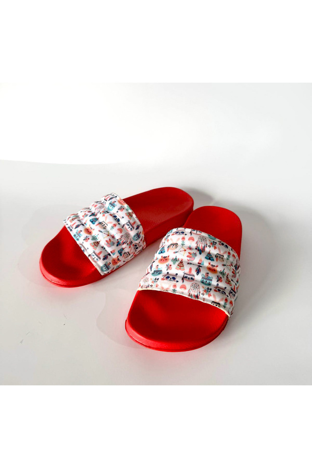 شباشب أطفال منقوشة - 2