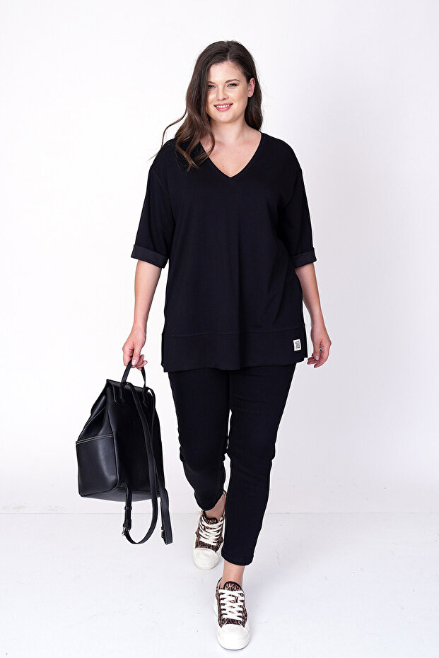 V-YAKA BASIC MODAL TİŞÖRT - 4